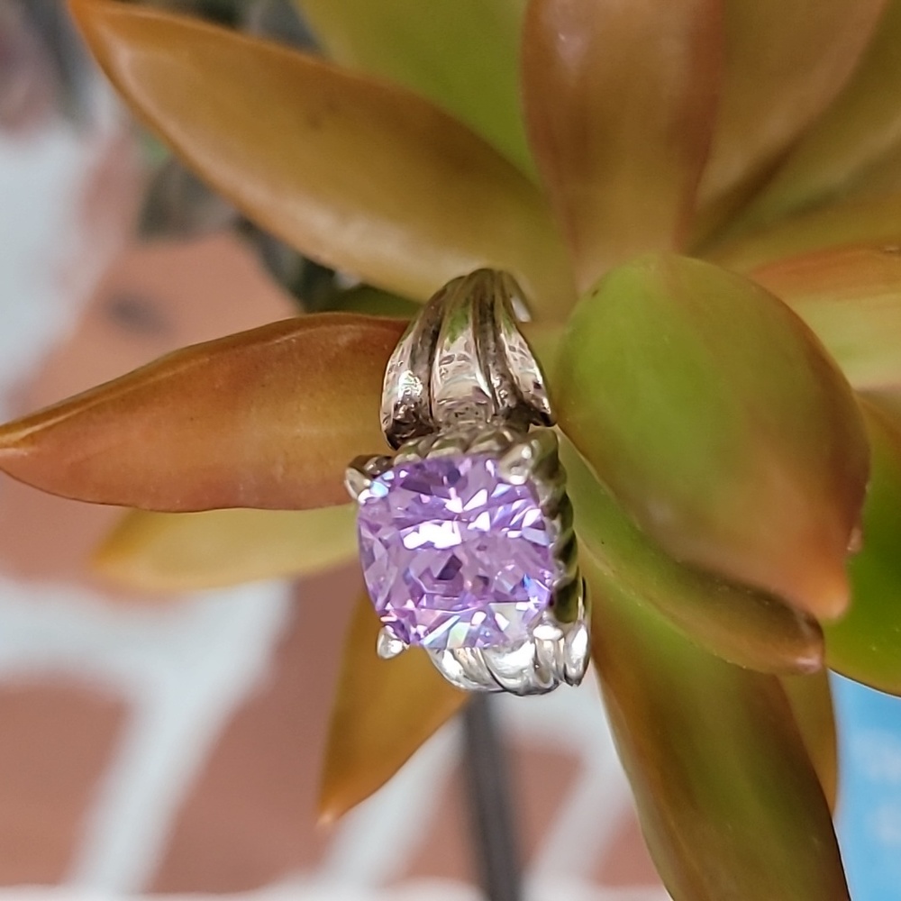 Amethyst Silver Ring